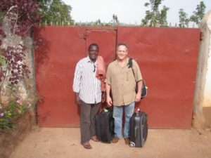 Bernie and Henry ready for travel